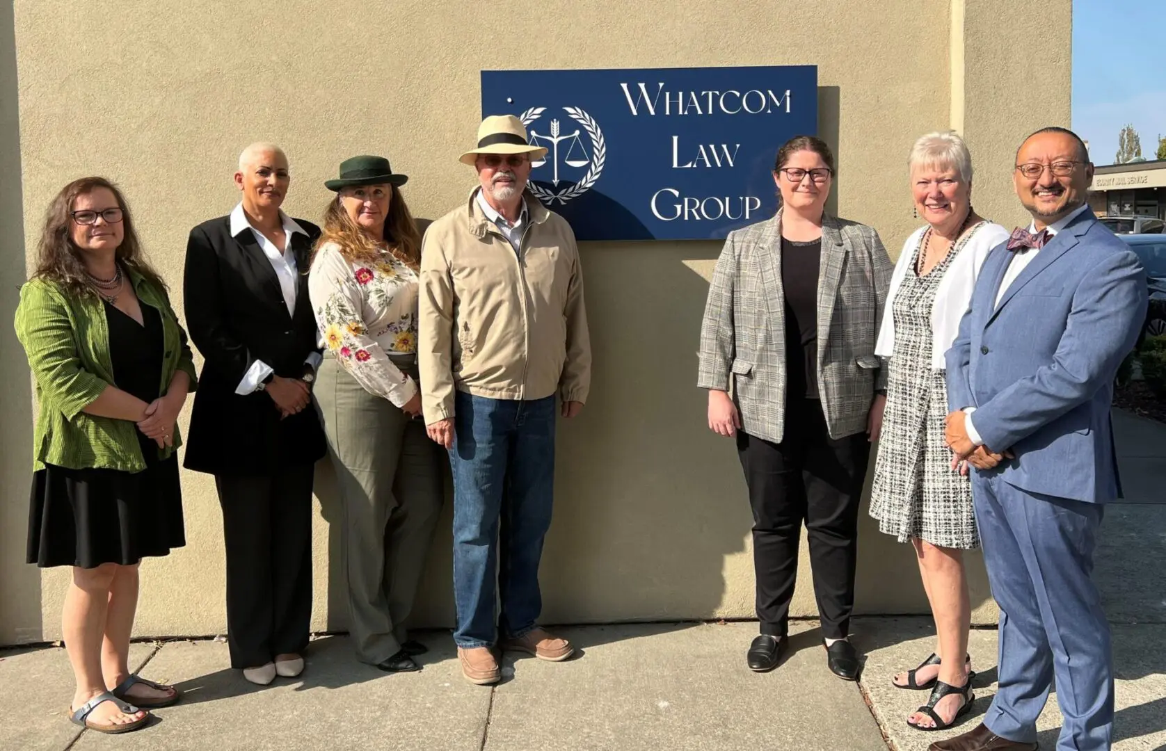 Taken in September of 2022, From Left to Right: Sue Fox-Golembek, Lisa McMaster, Jakki Amsberry, Roger Ellingson, Casie Rodenberger, Sandie Miller, and Rajeev Majumdar.